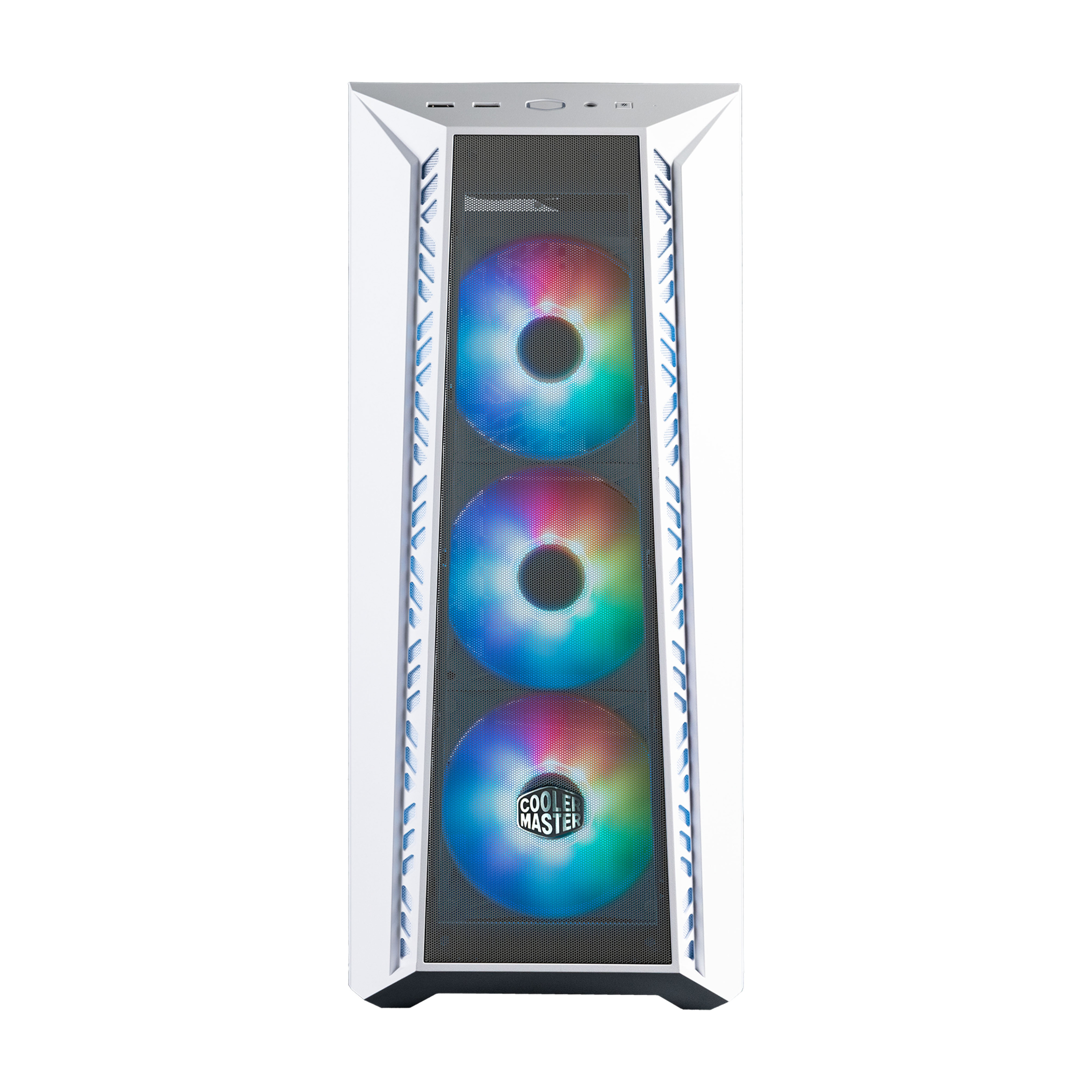 Cooler Master MasterBox 520 Mesh ARGB Mid Tower Computerhülle - weiß - Bild 2 von 5