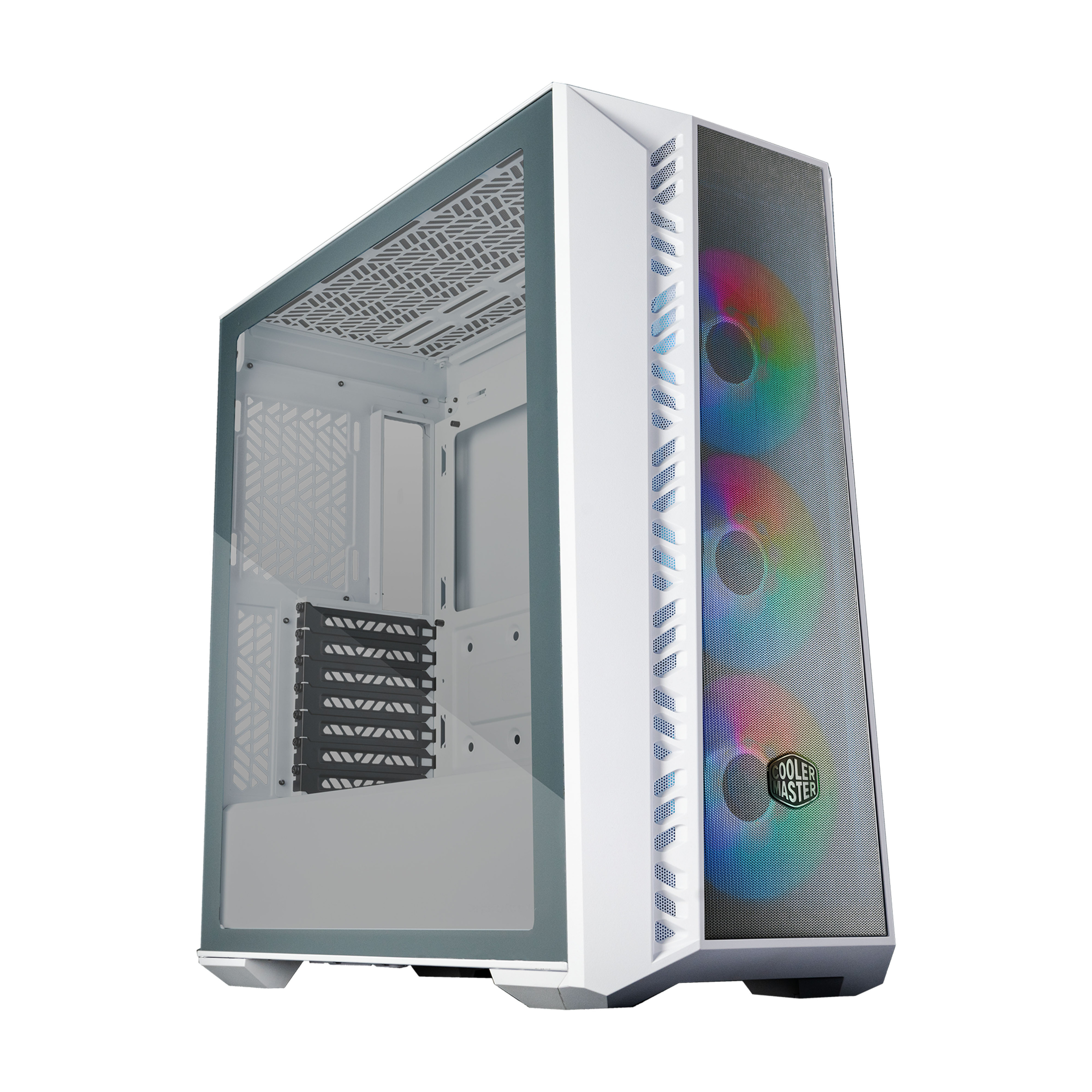 Cooler Master MasterBox 520 Mesh ARGB Mid Tower Computerhülle - weiß - Bild 1 von 5