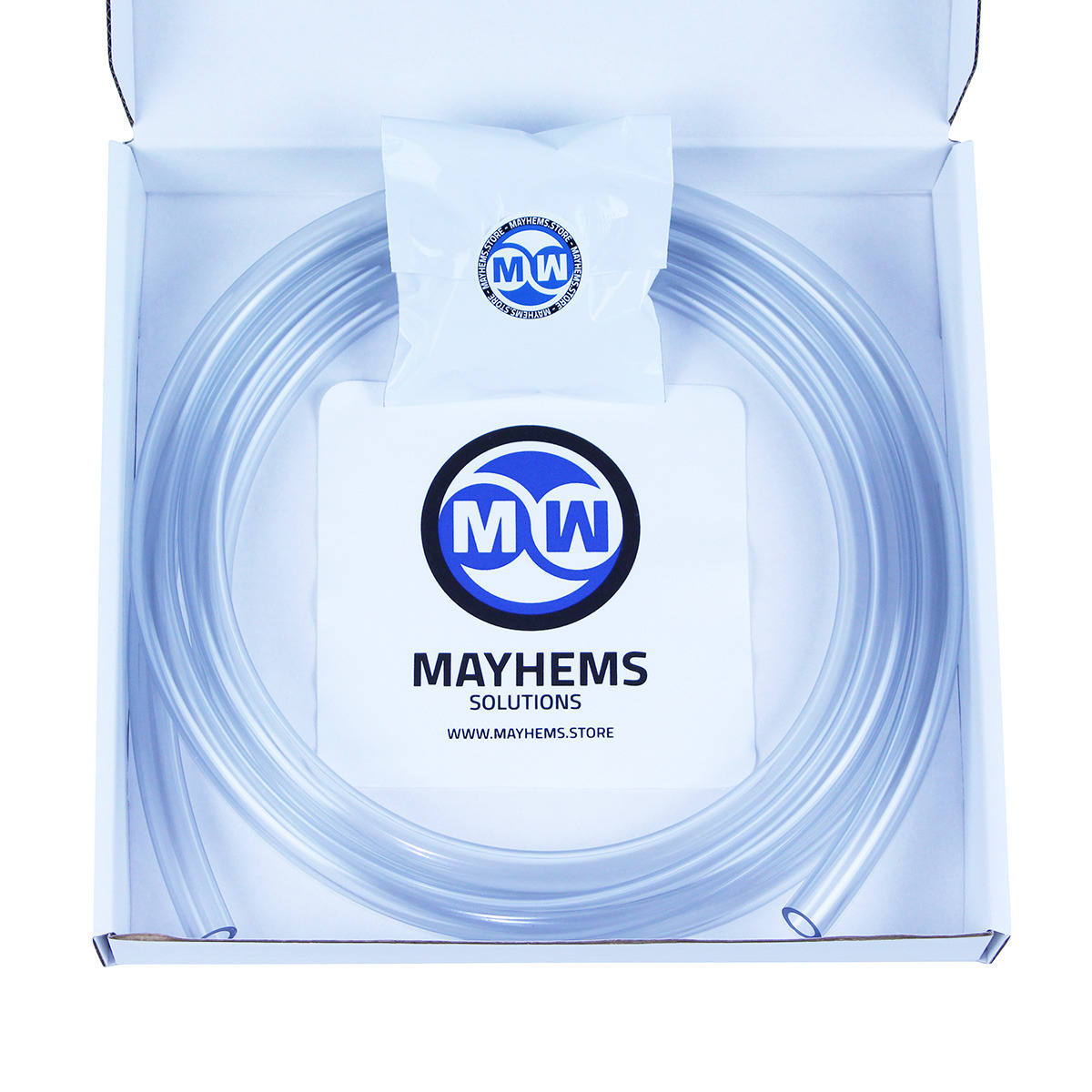 Mayhems - Premium  Tubing - Hyper Clarity PVC - 11mm ID x 16mm OD, 3m Length