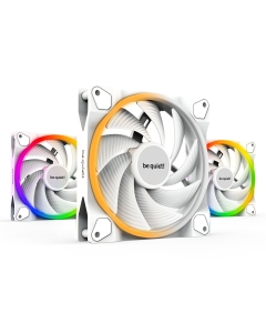 Be Quiet! - Case Fan - Light Wings PWM - 140 mm - Triple Pack - White