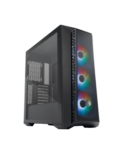 Cooler Master MasterBox 520 Mesh ARGB Mid Tower Case - Black