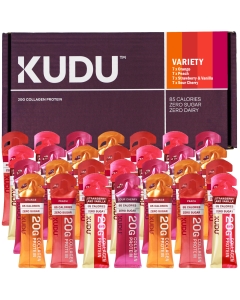 Kudu Liquid Collagen Sachets - Bovine Protein - Variety Case - 28 x 63 g