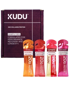 Kudu Liquid Collagen Sachets - Bovine Protein - Variety Sample Case - 4 x 63 g