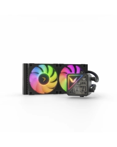Valkyrie - V240 Lite ARGB All-in-One AIO CPU Liquid Cooler - Black