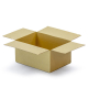 Kite Single Wall Multiscore Cardboard Boxes - Brown - 305 x 229 x 152 mm - Pack of 25