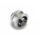 XSPC G1/4" Compression Fitting V2 for 3/8" ID 5/8" OD 16/10mm Tubing Chrome