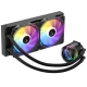 Antec - AIO Liquid CPU Cooler - Vortex LUM 240 ARGB - Black