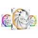 Be Quiet! - Case Fan - Light Wings PWM - 140 mm - Triple Pack - White