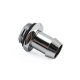 XSPC G1/4" Barb Fitting for 3/8" 10mm ID Tubing Chrome