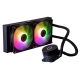 Cooler Master MasterLiquid 240L Core A-RGB All in One CPU Liquid Cooler - Black