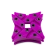 EKWB EK-Vardar X3M Case Fan Damper 4 Pack - Purple