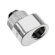 XSPC G1/4 Rotary 7 mm Offset Adapter Fitting - Chrome