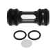 XSPC G1/4" Inline Filter Fitting - Matte Black
