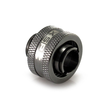 XSPC G1/4" Compression Fitting V2 7/16" ID 5/8" OD 16/11mm Tubing Black Chrome