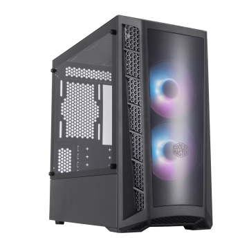 Cooler Master MasterBox MB320L ARGB Dark Mirror Mini Tower Case with Controller
