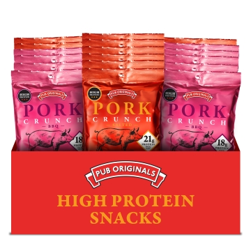 Pub Original - Pork Crunch - Mixed - Box of 18 x 30 g