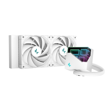DeepCool LT520 AIO Liquid CPU Cooler - White