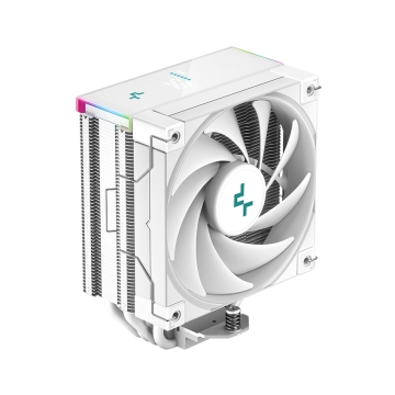 DeepCool AK400 Digital Single Tower 120 mm Fan A-RGB CPU Air Cooler - White