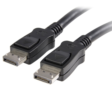  StarTech.com DisplayPort Cable 6ft/1.8m with Latches 20 Pin Male/Male