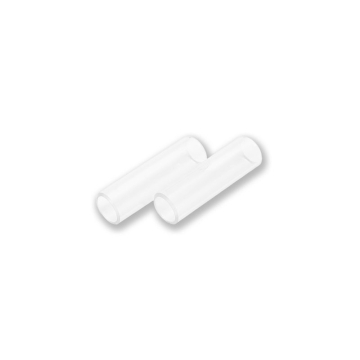 EKWB EK-HD 10/12mm 3-Slot Pre-Cut Solid Acrylic Tubing (2pcs)