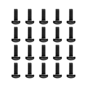 EK-Loop Phillips Head Screw Set M4 x 10 mm - Black (20 Pack)