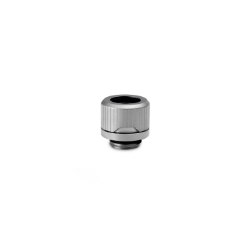 EKWB EK-Quantum Torque HTC 12mm OD Rigid Tubing Compression Fitting - Satin Titanium