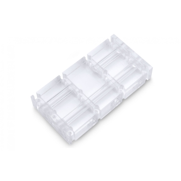 EK-Scalar Quad 2-Slot Parallel Water Block Connector  - Plexi