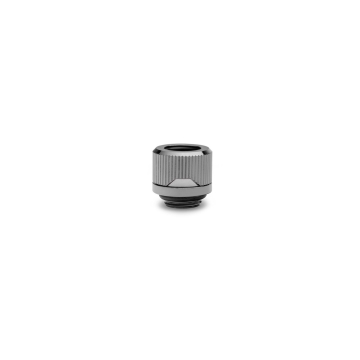 EKWB EK-Quantum Torque HTC 12mm OD Rigid Tubing Compression Fitting - Black Nickel
