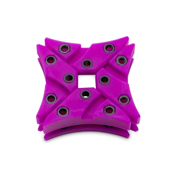 EKWB EK-Vardar X3M Case Fan Damper 4 Pack - Purple