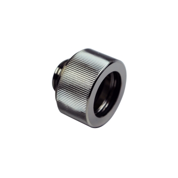 EKWB Classic Series HTC-16 16mm Hard Tubing Compression Fitting - Nickel