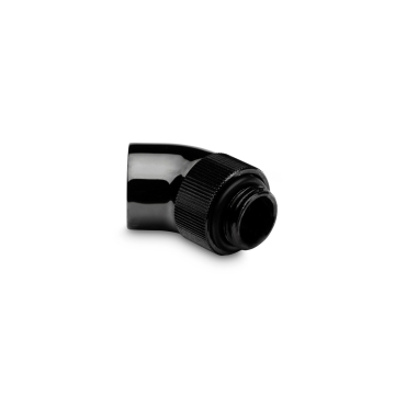 EKWB Classic Series EK-AF Angled 45 Degree Fitting - Black Nickel