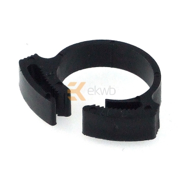 EKWB 13-15mm PVC Tube Clamp - Black