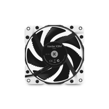 EKWB EK-Vardar X3M 120ER 120mm 500-2200 rpm Case Fan - White