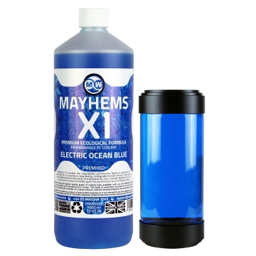 Mayhems X1 Premixed Coolant - UV blue - 1 litre