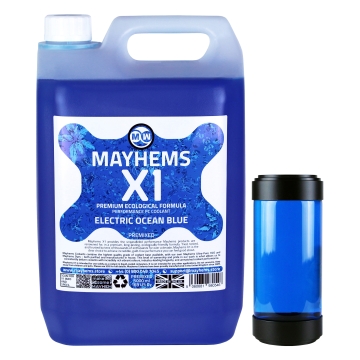 Mayhems X1 premixed coolant - UV blue - 5 litres