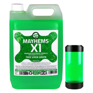 Mayhems X1 premixed coolant - UV green - 5 litres