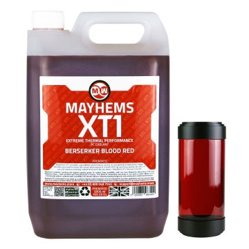 Mayhems - PC Coolant - XT-1 Premix - Thermal Performance Series - 5 Litre - Berserker Blood Red