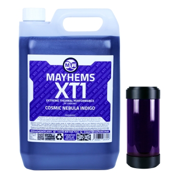 Mayhems - PC Coolant - XT1 Premix - Thermal Performance Series - 5 Litre - Cosmic Nebula Indigo