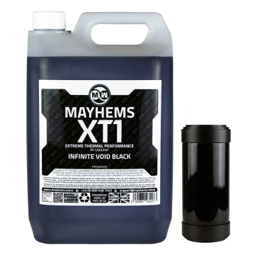 Mayhems - PC Coolant - XT-1 Premix - Thermal Performance Series - 5 Litre - UV Infinite Void Black