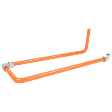 Mayhems - Hard Tubing - Borosilicate Glass - Ultra Premium, 16mm OD, Pre Bent 90 Degree, 125mm x 375mm