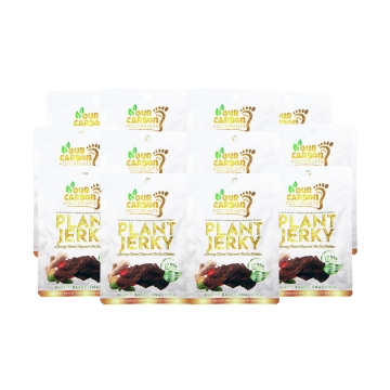 Our Carbon Footprints - Plant Jerky - Box of 12 x 30 g