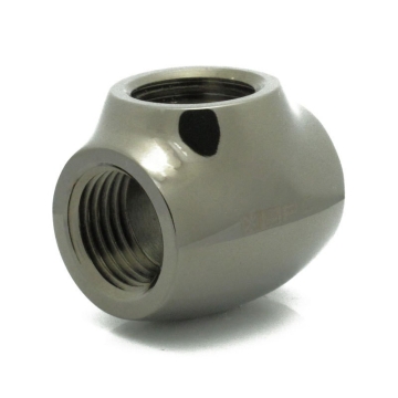 XSPC G1/4" T Fitting Black Chrome