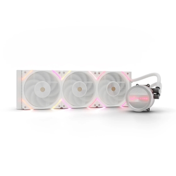 Valkyrie - AIO CPU Liquid Cooler - Dragonfang 360 RGB - White