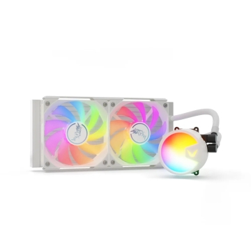 Valkyrie - A240 ARGB All-in-One AIO CPU Liquid Cooler - White