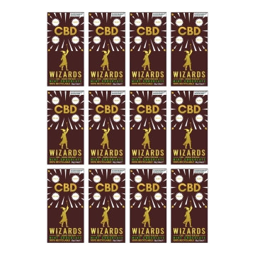 Wizards CBD Mint Chocolate Box of 12 x 55g Bars