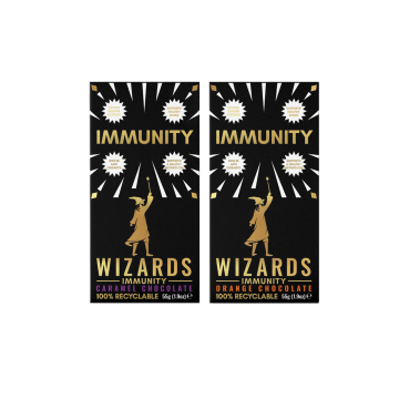 Wizards Immunity Mixed Chocolate  Box of 12 x 55g Bars