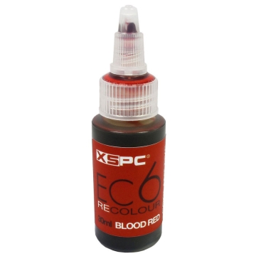 XSPC EC6 Recolour coolant dye - blood red - 30 ml
