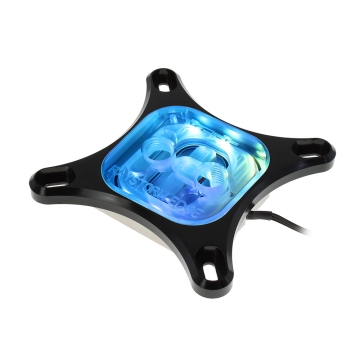 XSPC RayStorm Edge Addressable RGB Intel CPU Water Block - Black