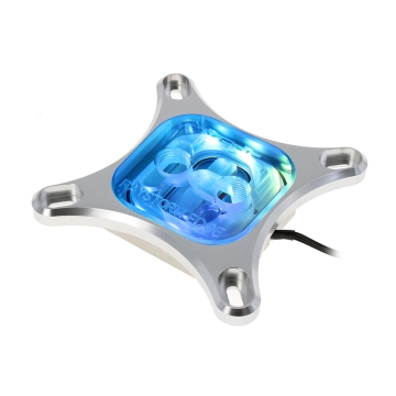 XSPC RayStorm Edge Addressable RGB Intel CPU Water Block - Silver
