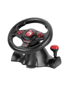 Marvo GT-903 Gaming Racing Wheel and Pedals - Supports PC, PS3, PS4, Xbox 360, Xbox One, Switch and Android